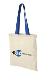 HRGO Natural 3oz Cotton Tote Bag (Packed in 50s)