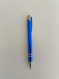 HRGO Blue Metal Ball Pen